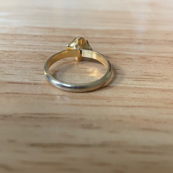 Vintage Green Ring - Picture 4 of 6